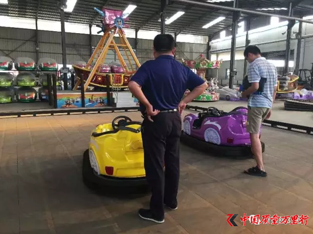 翻新游乐设备无证出售 厂家在设备做手脚应对检查