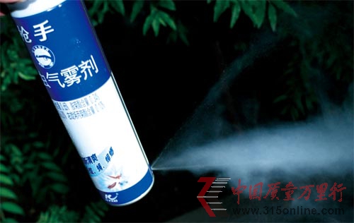 枪手杀虫剂漏气 熏得用户喊头疼